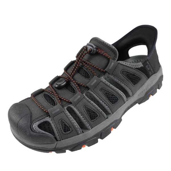 スケッチャーズ SKECHERS SLIP-INS Relaxed Fit TRESMEN NORVICK 205187 スリップインズ リラックスドフィット アウトドア サンダル つま先保護 メンズ 送料無料｜masuya92｜02