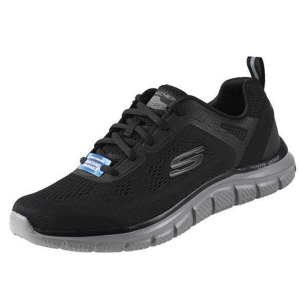 スケッチャーズ SKECHERS TRACK-BROADER 232698 BKCC GYBK NV...