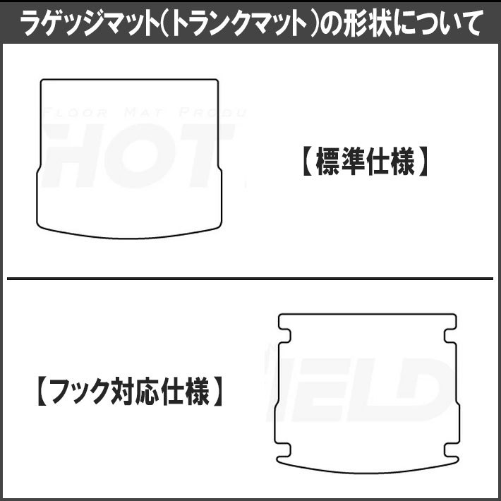 ポルシェ マカン 95BC系 1台分＋ラゲッジマット(運転席ロングタイプ