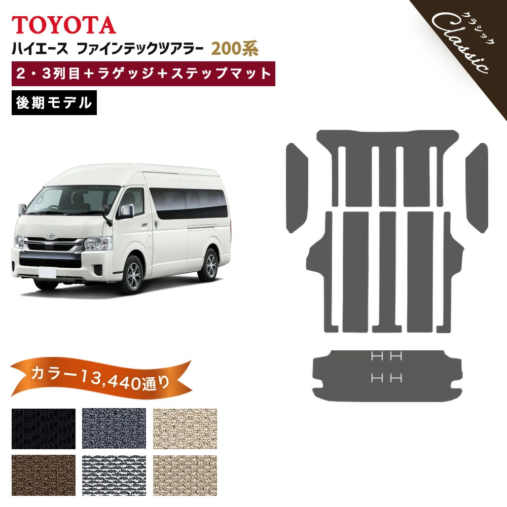 ハイエース 【ポイント5倍】トヨタ ファインテックツアラー 200系 後期 