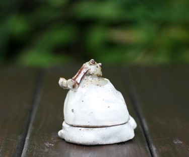 □陶器 干支 卯 （う）□和食器 陶芸 美濃焼 陶器 粉引き 父に日 母の