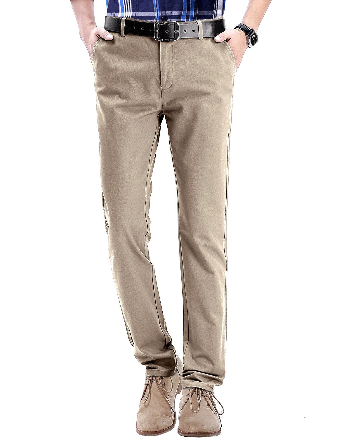2枚目半額】チノパン メンズ スリム 大きいサイズ ズボン 綿100