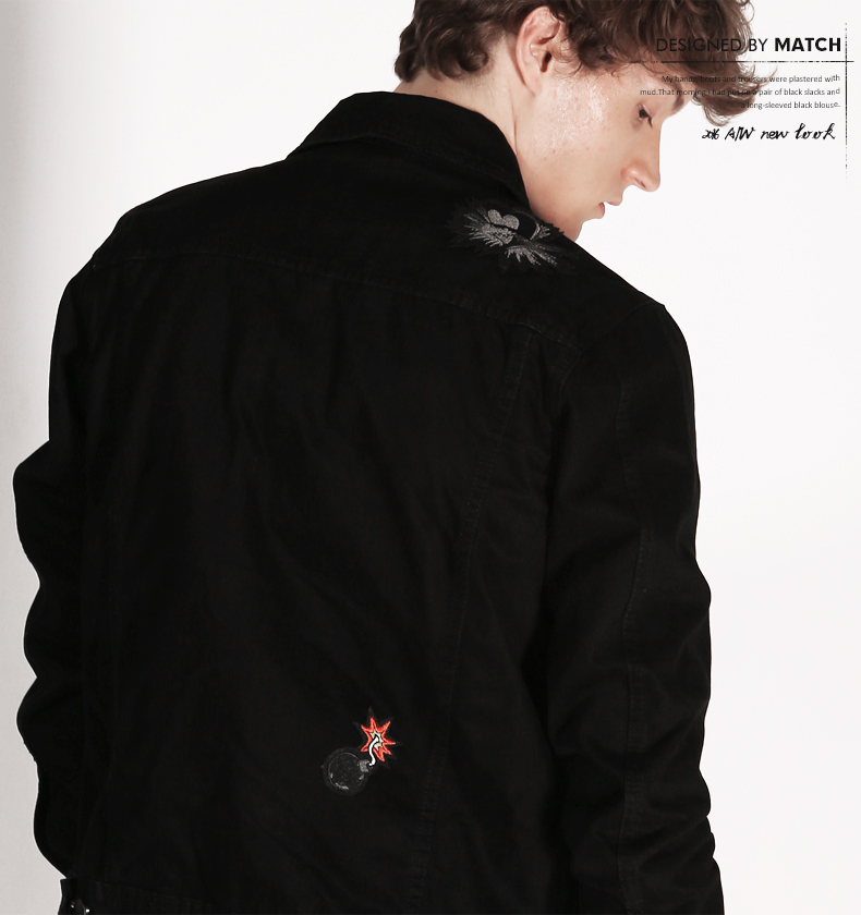 予約販売 ジャケット ショットジャケット 刺繍ジャケット メンズ 春服