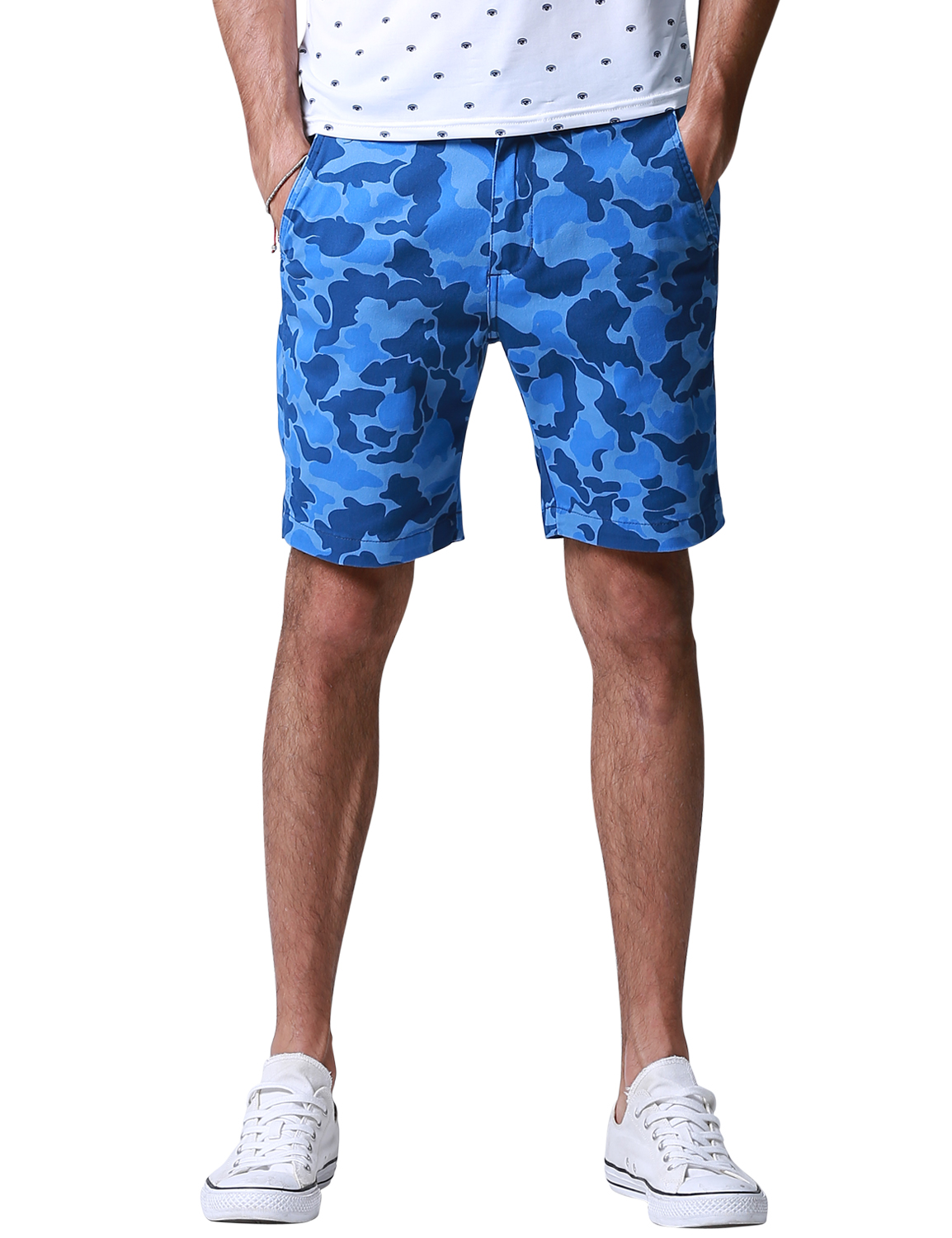 Amazon.co.jp: Baggy Pants Men ハーフパンツ ゴルフウェア