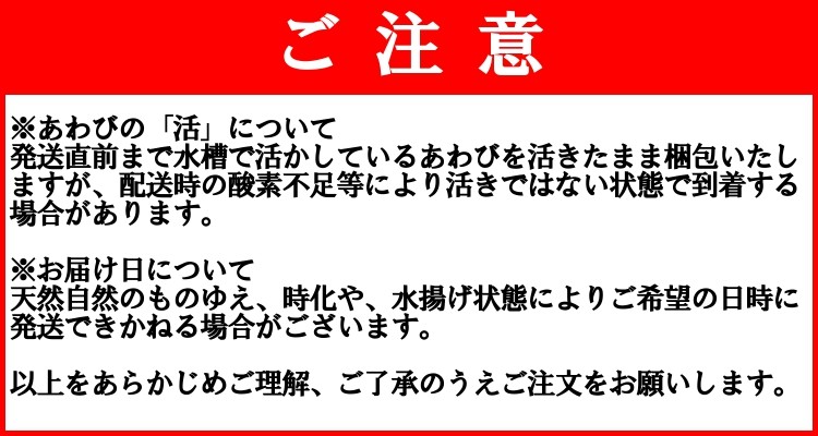 送料無料】天然活あわび 600g<br>約100g〜200gで3個〜7個入り :awabi-t-002:街の小さな直売所 - 通販 -  Yahoo!ショッピング