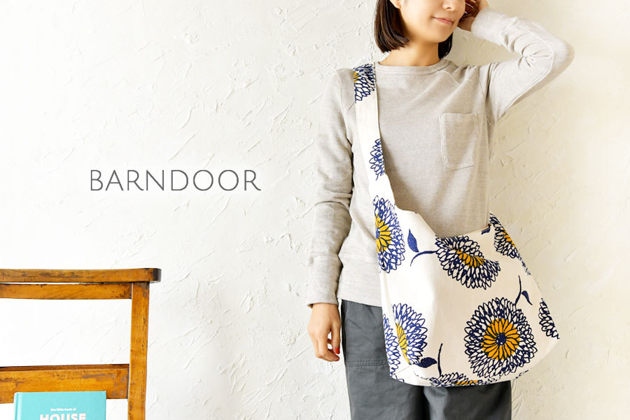 【BARNDOOR バーンドア】 帆布 マザーズ キャンバス ショルダー バッグ