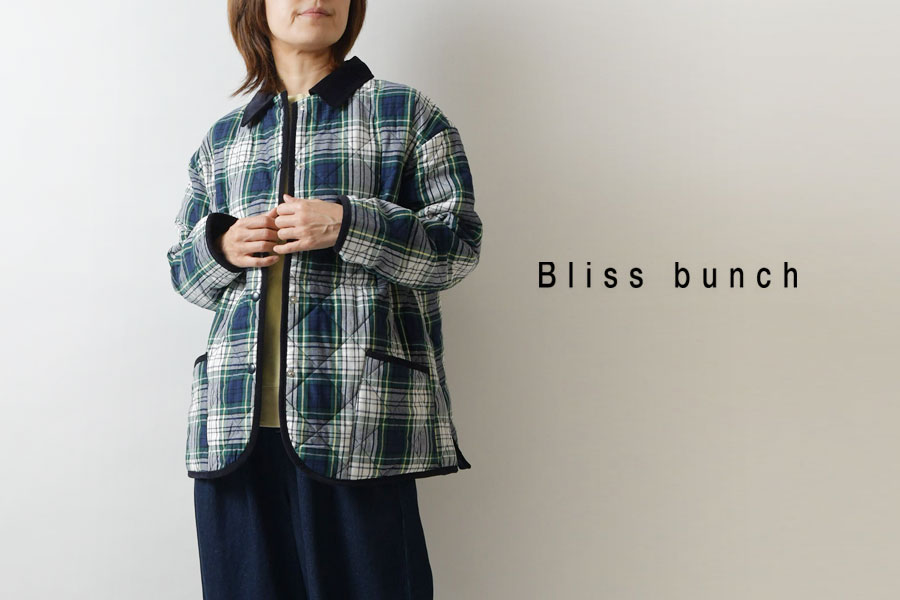 SALE 30%OFF Bliss bunch ブリスバンチ 先染め チェック 衿