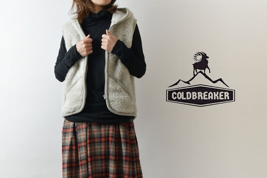 SALE 40%OFF COLDBREAKER コールドブレーカー フード付 ジップ