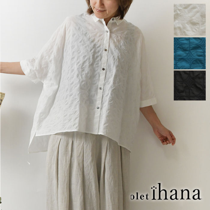 BARNDOOR 10%OFFクーポン ブラウス olet ihana オレットイハナ