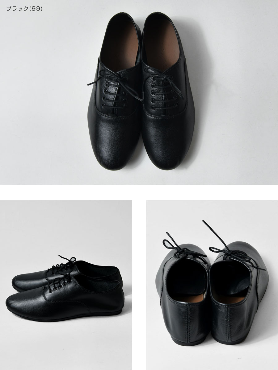 【minan polku ミナンポルク】Soft balmoral shoes / レースアップ レザーシューズ(M419)