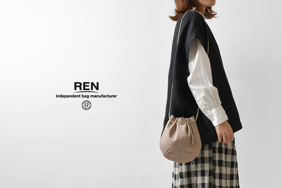 10%OFFクーポン バッグ レディース REN レン バルーン ショルダー