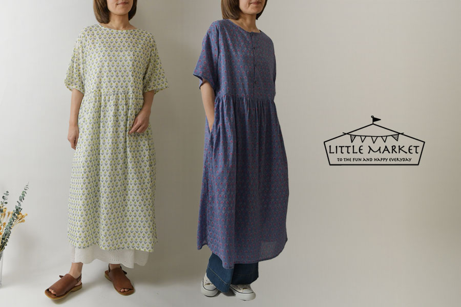 10%OFFクーポン ワンピース レディース LITTLE MARKET リトル