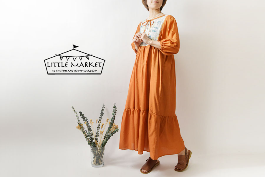 10%OFFクーポン ワンピース レディース LITTLE MARKET リトル