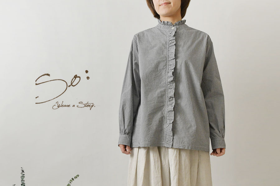 SO 10%OFFクーポン ブラウス レディース エスオー コットン60s タイプ