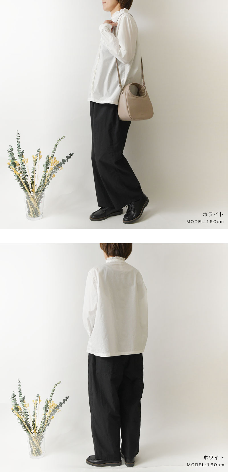 SO 10%OFFクーポン ブラウス レディース エスオー コットン60s タイプ