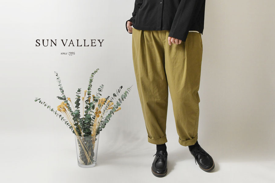 SUN VALLEY（サンバレー） 10%OFFクーポン レディース パンツ コットン