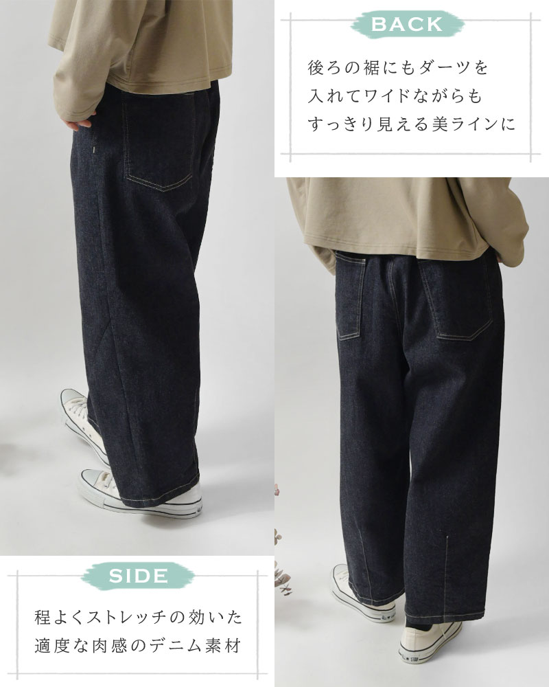 25SS 新作 グッチ デニムバルーンパンツ コットン ホワイト 白 メンズ - メンズ ウェア - メンズ デニム＆ジーンズ - デニム