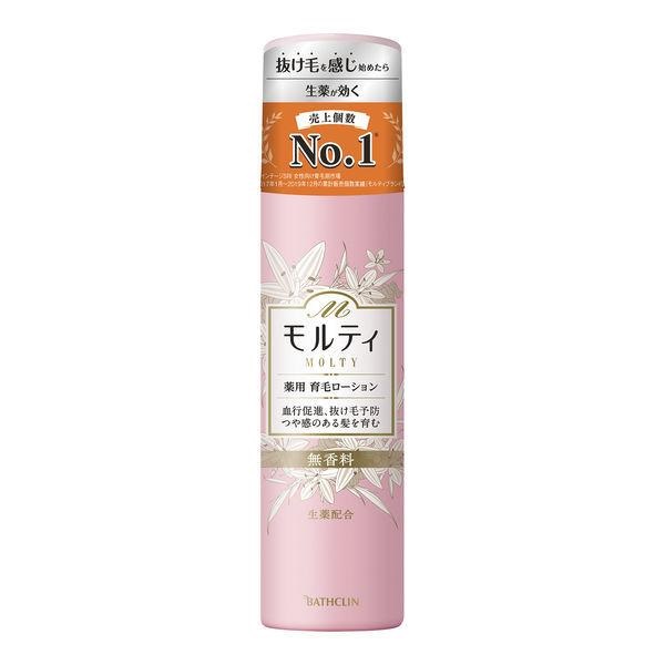 (送料無料)(まとめ買い・ケース販売)モウガL モルティ 薬用育毛ローション 180g（24個セット）/ バスクリン