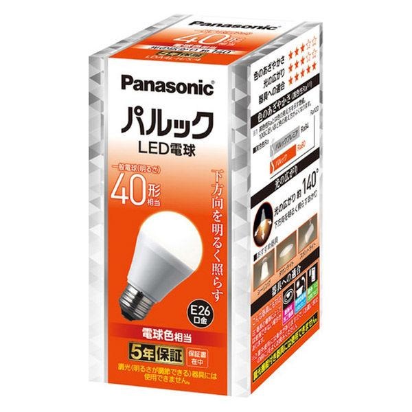 Panasonic パルックLED電球 40形 電球色 下方向 E26口金 LDA4LHS4（1個入）/ パナソニック｜matinozakka｜02