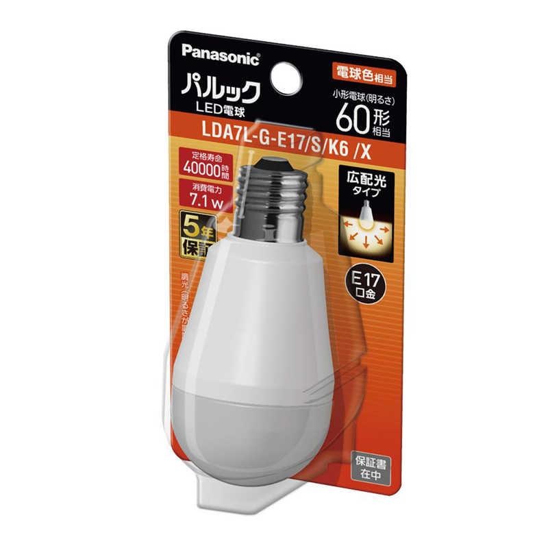 Panasonic pbN LEDd 60` dF `d E17 Lz LDA7LGE17SK6Xi1j/ pi\jbN