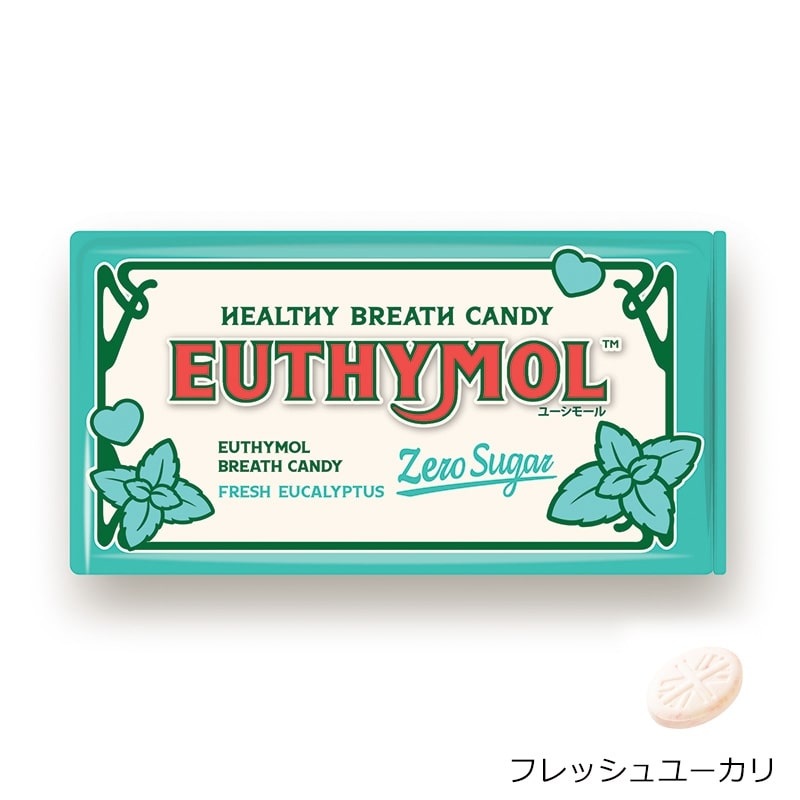 オーラルケア　EUTHYMOL ユーシモール ブレスキャンディ フレッシュユーカリ味 （34g）口臭/ 銀座ステファニー