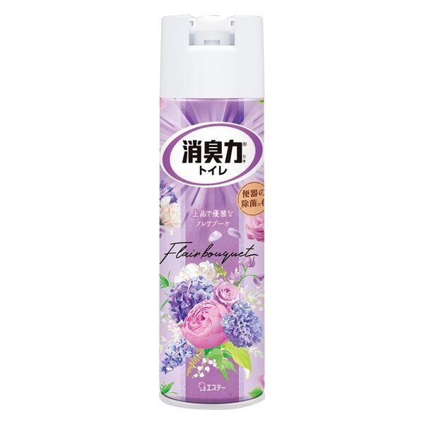 消臭力スプレー 消臭芳香剤 トイレ用 フレアブーケ 365ml （1本入）/ エステー | 