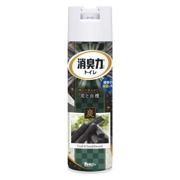 消臭力スプレー 消臭芳香剤 トイレ用 炭と白檀の香り 365ml （1本入）/ エステー｜matinozakka