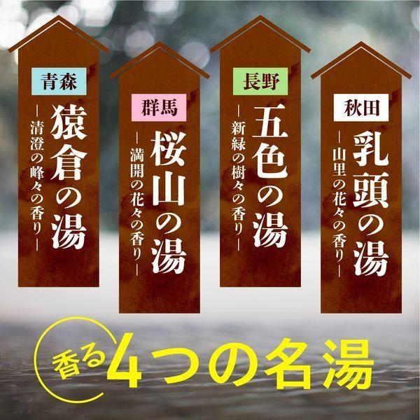 露天湯めぐり 4種 1箱 （30g×15包）/ アース製薬｜matinozakka｜02
