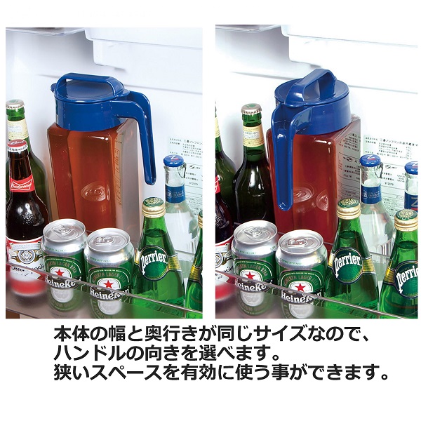 冷水筒 タテヨコ・スクエア ピッチャー 2.1...の詳細画像2