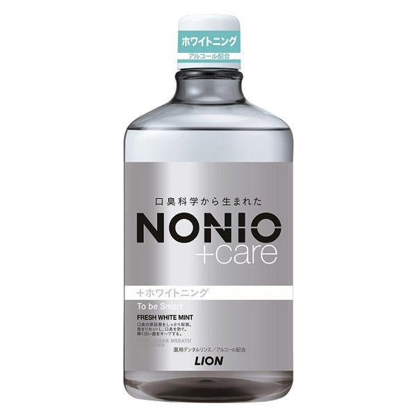 (送料無料)(まとめ買い・ケース販売)NONIO ノニオ プラスホワイトニング デンタルリンス フレッシュホワイトミント （1000mL）（6個セット）/ ライオン｜matinozakka