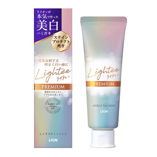 ライオン LighteeハミガキPREMIUM 100g (歯磨き粉) 価格比較 - 価格.com