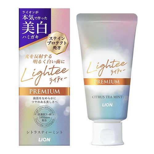 ライオン LighteeハミガキPREMIUM 53g (歯磨き粉) 価格比較 - 価格.com