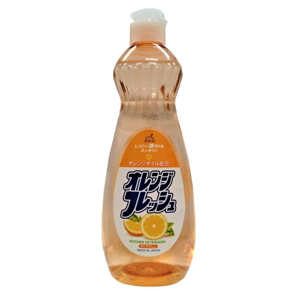 オレンジフレッシュ 食器用洗剤（600ｍL）/ ロケット石鹸｜matinozakka