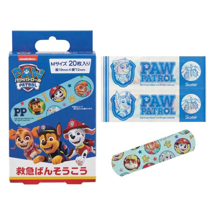 絆創膏 キャラクター パウ パトロール パウパト Mサイズ（20枚入