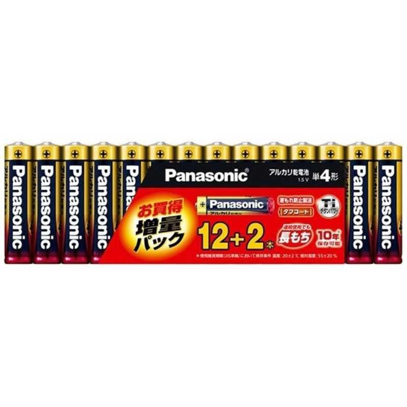Panasonic �P4�` �A���J�����d�r ���� 12+2�{�p�b�N LR03XJSP-14S�i14���j/ �p�i�\�j�b�N