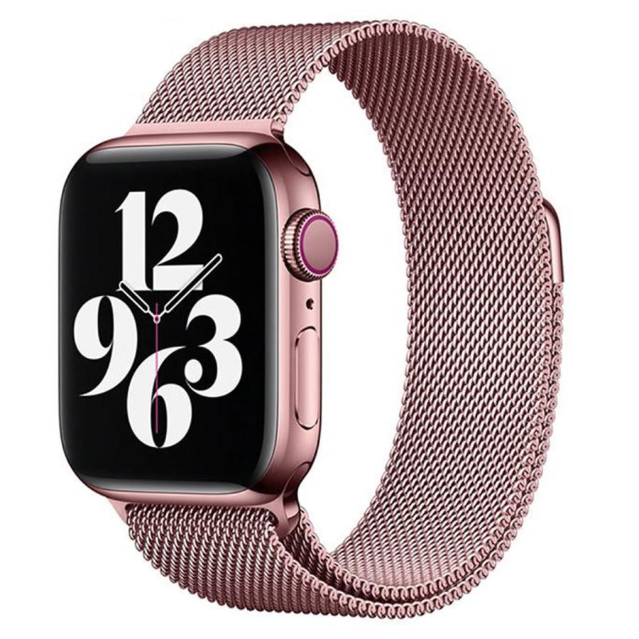公式の店舗 Apple Watch ミラネーゼループバンド ローズゴールド 42 44 45