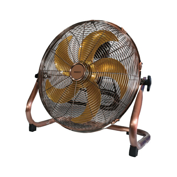 ReeD 40cm フロアファン RD-YF400-CR 扇風機 フロア扇風機 据え置き型