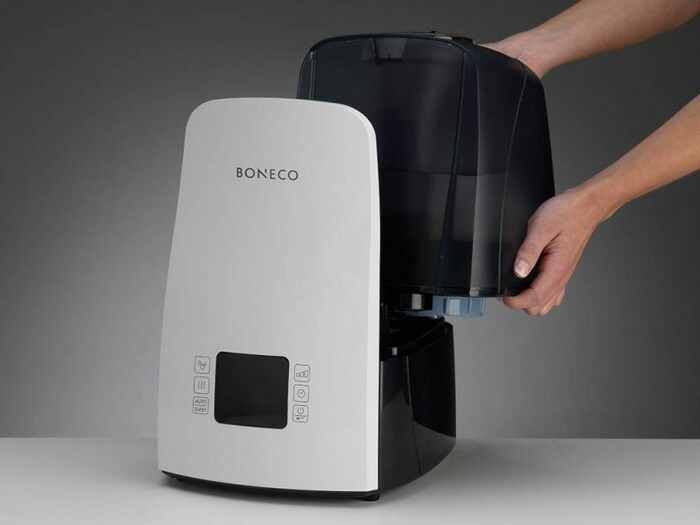 BONECO ハイブリッド式加湿器 ボネコ U-650 BONECO ハイブリッド式加湿器 ボネコ U-650 スイス デザイン 銀