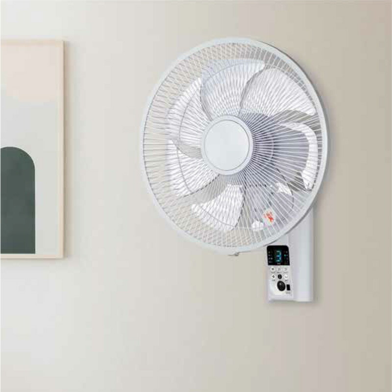 Brissa 人感センサー付 壁かけ扇風機 30cm 節電扇風機 壁掛扇風機