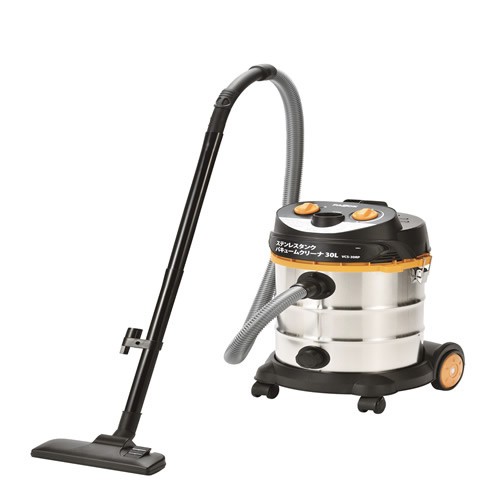 ステンレスタンク バキュームクリーナー 30L VCS-30RP パオック 水も砂