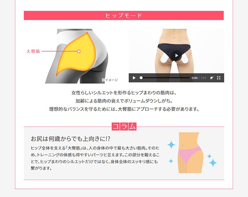 YA‐MAN（ヤーマン） ダブルヒートEMS EP20W EMS機器 パッド2枚付 1年