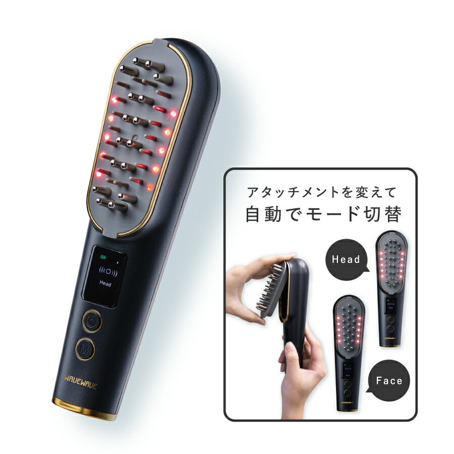 【新品未使用品★】WAVEWAVE スカルプブラシ　プロ WAVEWAVE Scalp Brush Pro | beconshop