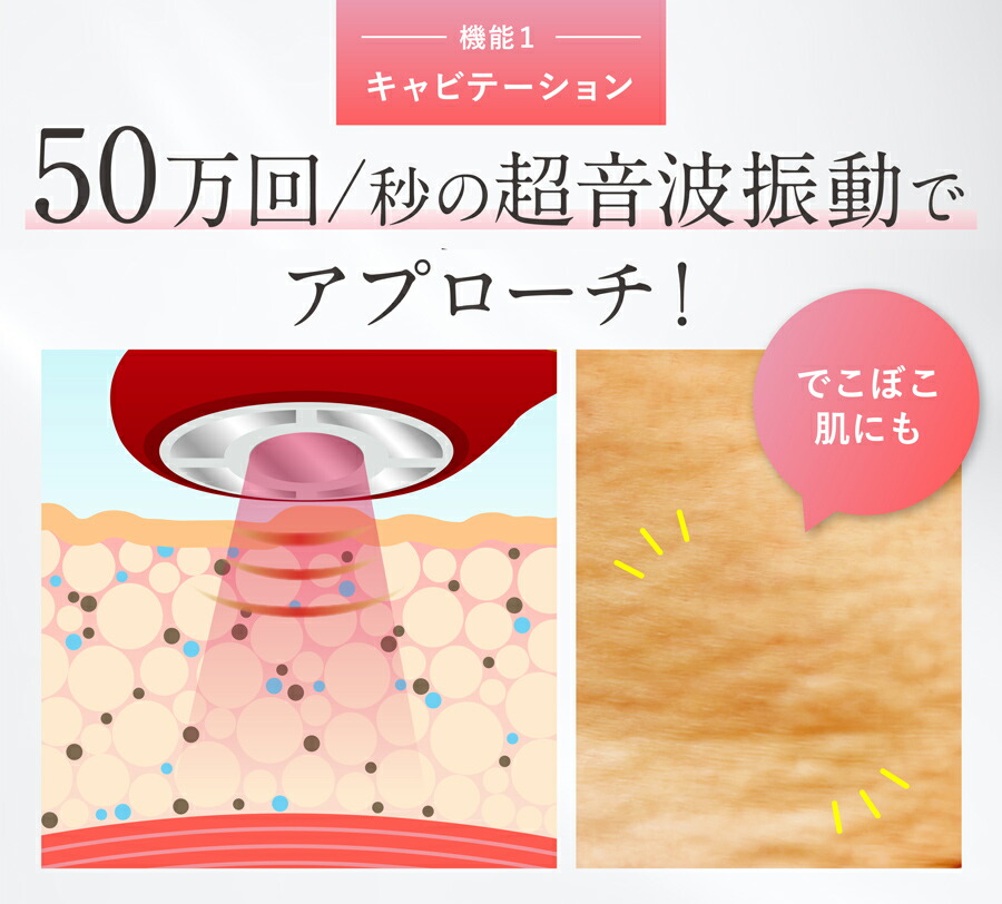 スリムビューティハウス監修 セルクラッシュCAVI 美容機器