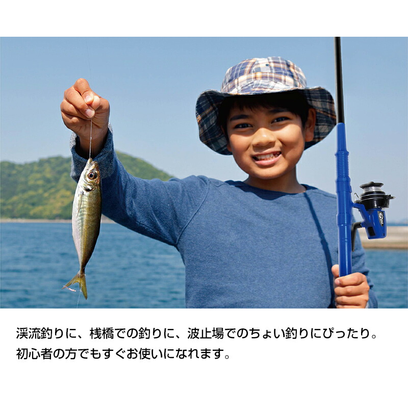 話題の品 フィッシングスターターセット HAC4625 釣竿セット リール