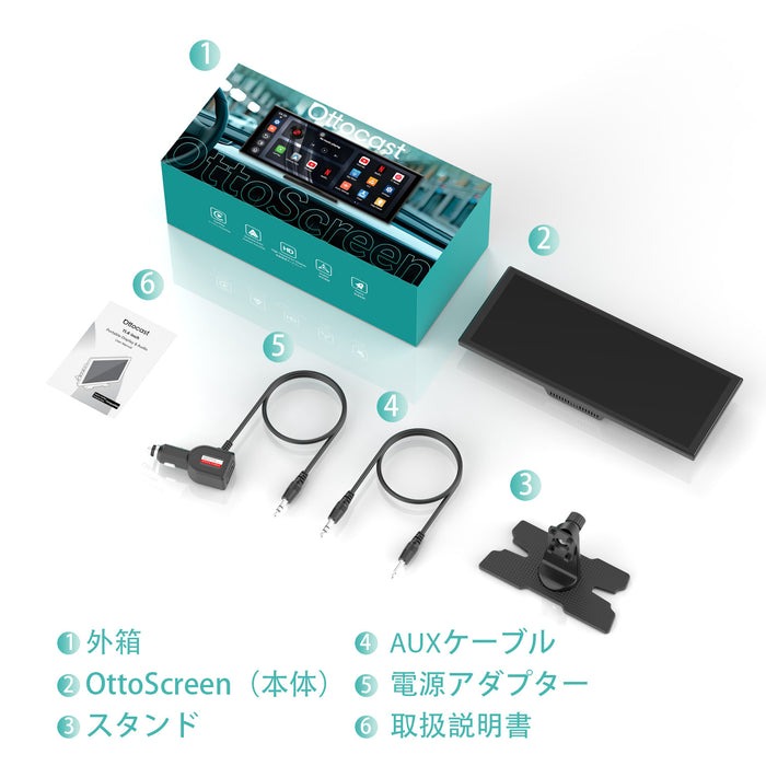 OTTOCAST ScreenFlow N95 オットキャスト スクリーンフロー 11.4インチ