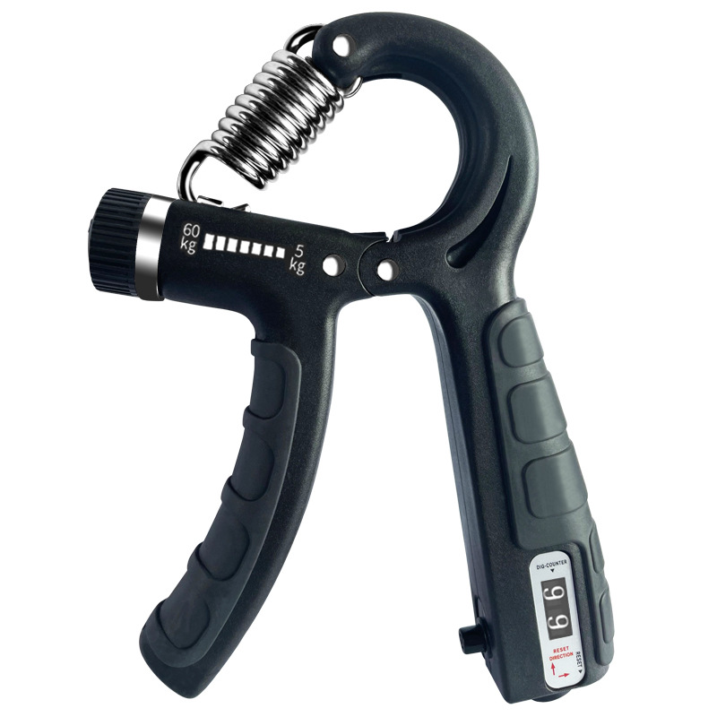 ハンドグリップ 筋トレ器具 握力トレーニング 握力 回数記録機能 負荷