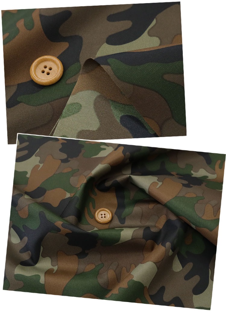 Camouflage◇（カモフラージュ）撥水ナイロンオックス生地