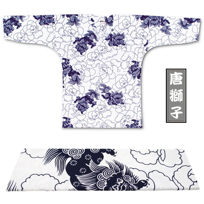 東京江戸一・唐獅子（柄）小サイズ（S）〜大サイズ（L）大人鯉口