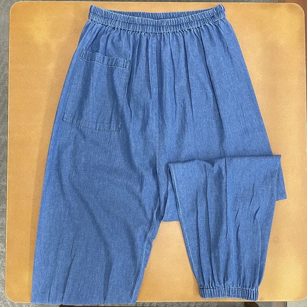 もんぺ もんぺパンツ サマーデニム サマーもんぺ 夏用 レディース