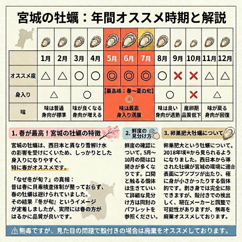 【10%OFFクーポン有】生牡蠣 生食用 殻付...の詳細画像2